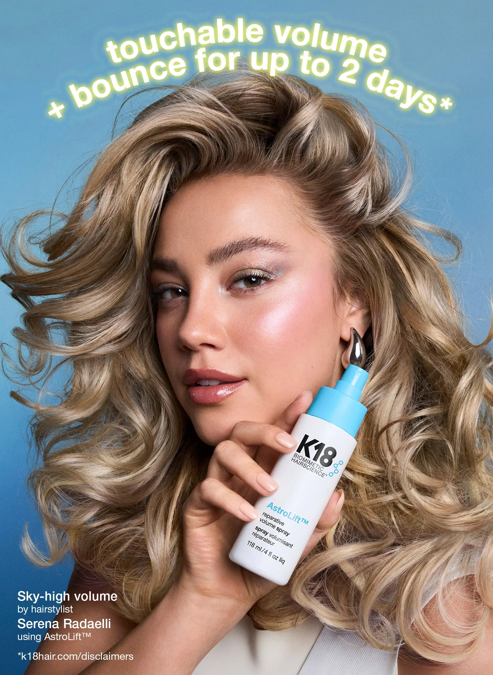 K18 AstroLift™ reparative volume spray