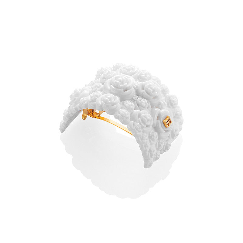 Printemps Floral Ponytail Clip