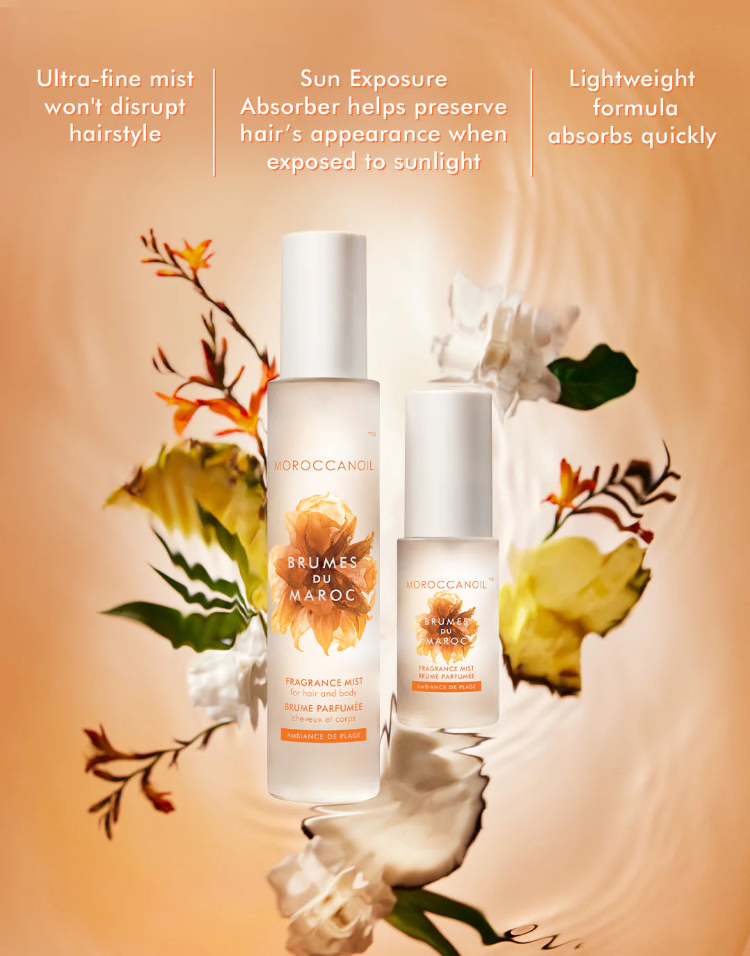 Spray aromatik për flokë dhe trup Ambiance de Plage