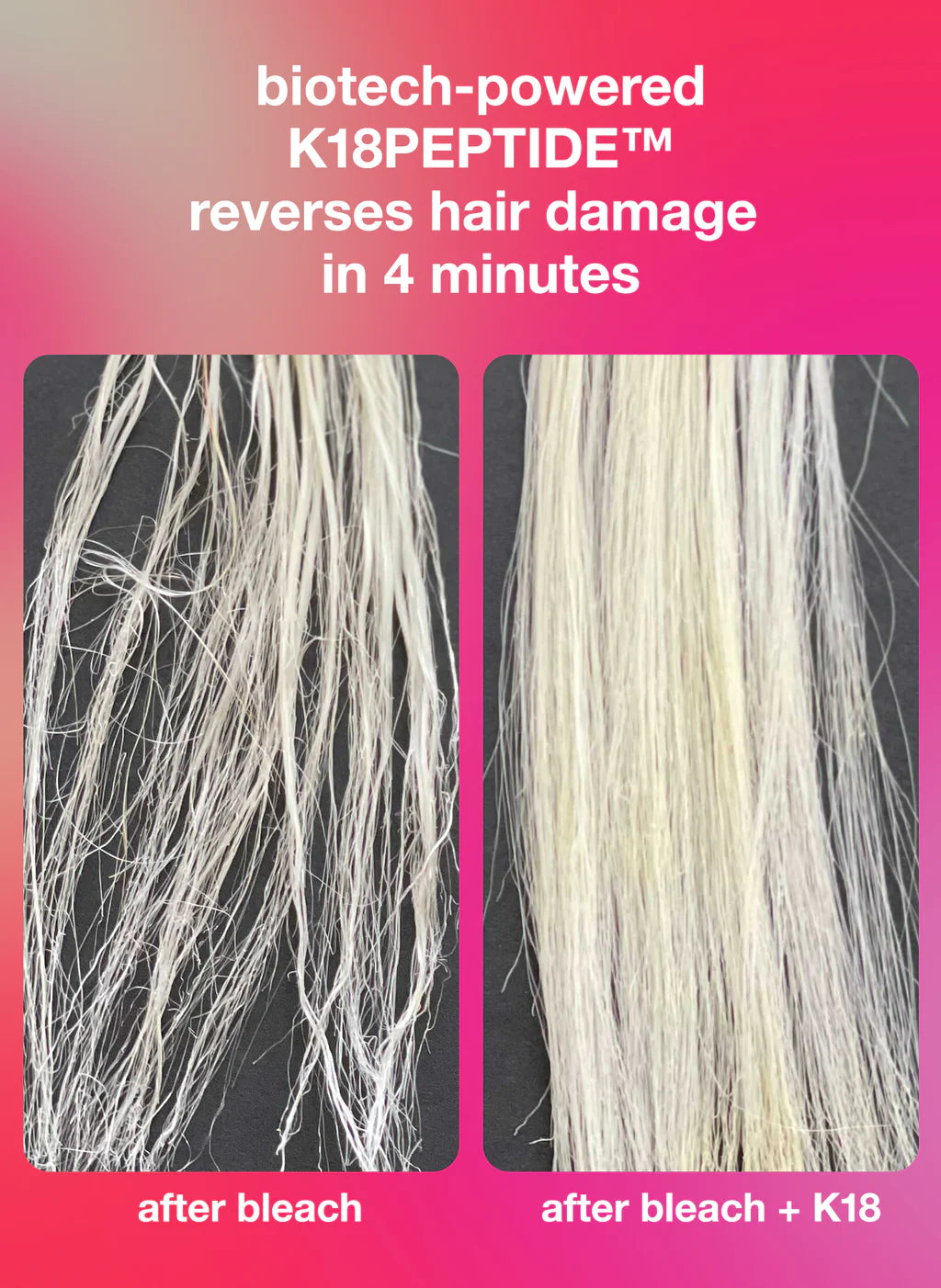 K18 Detox shampoo + Repair hair mask