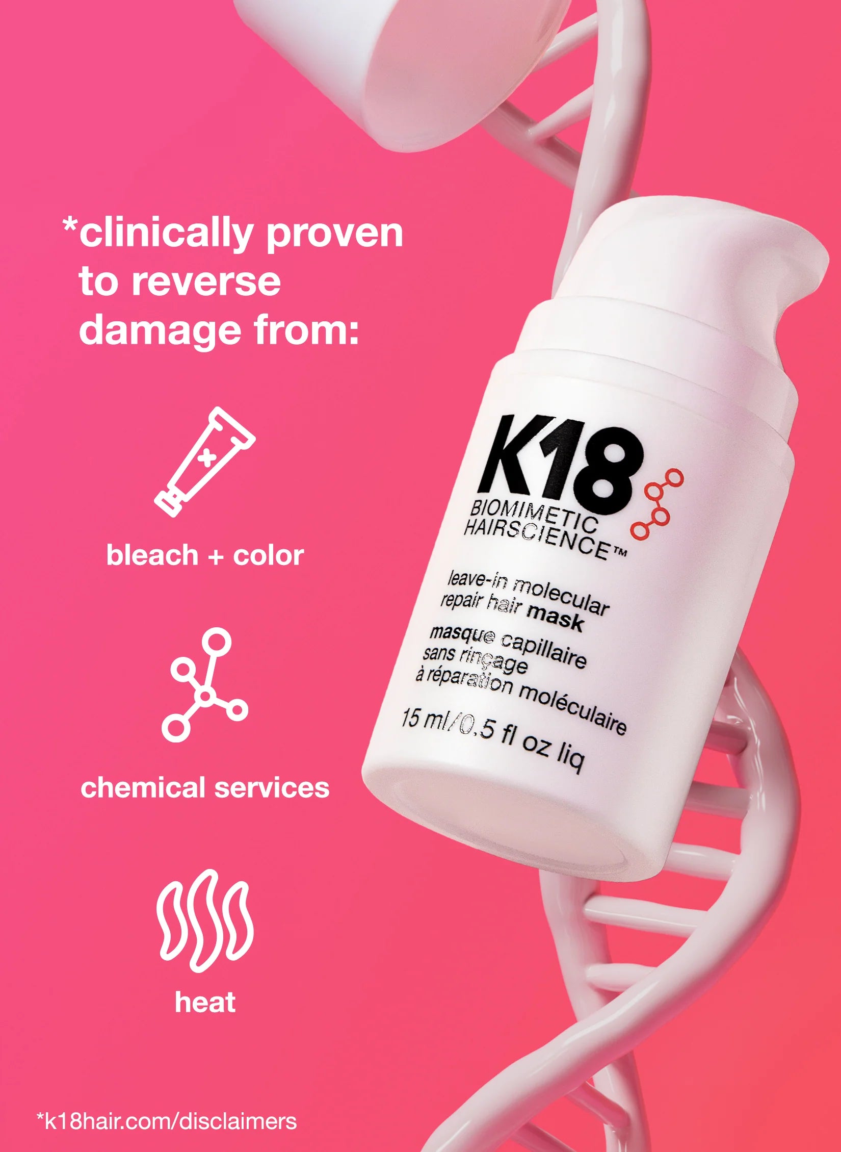 K18 Hair repair starter set
