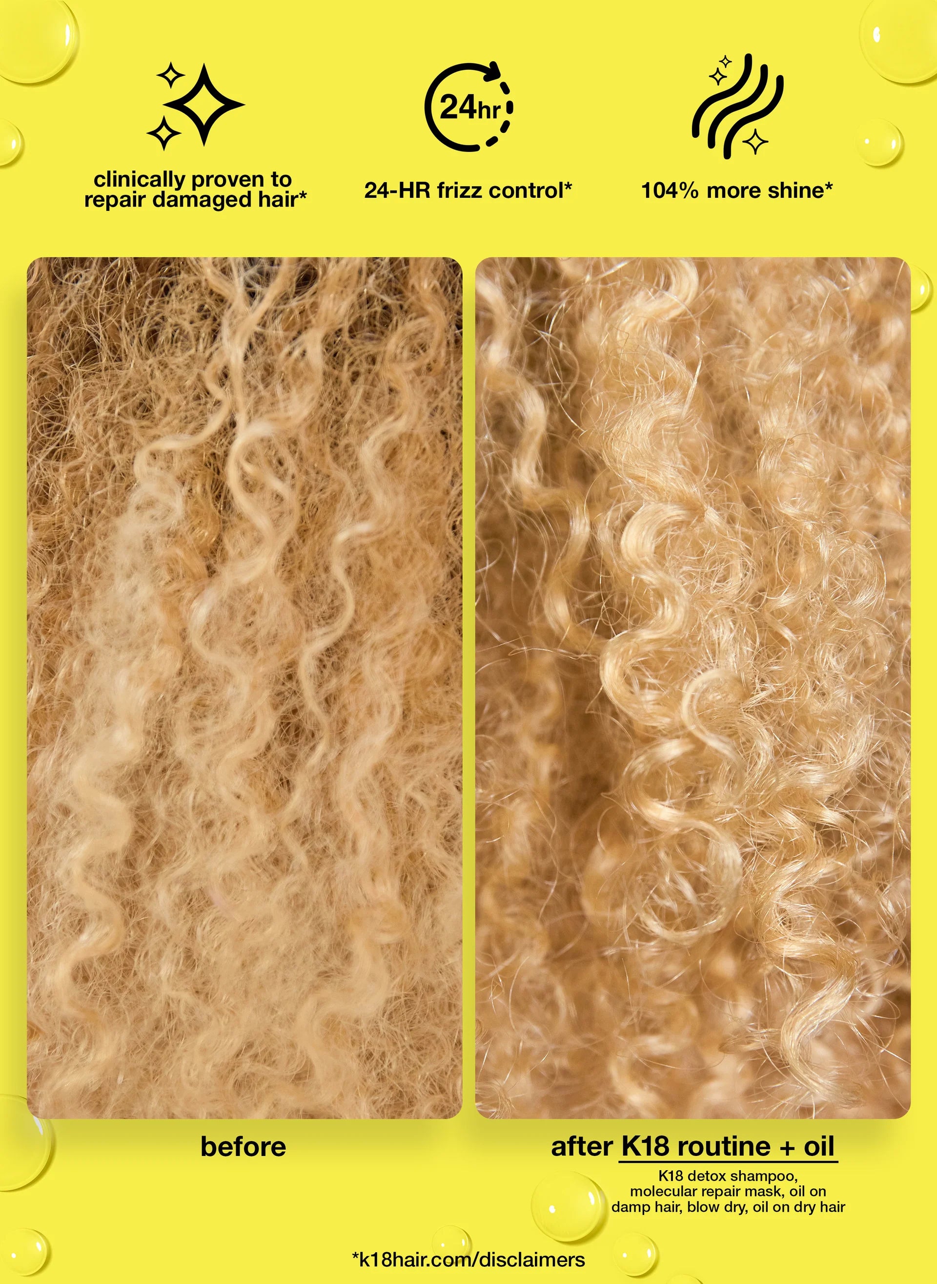 K18 Molecular repair hair oil