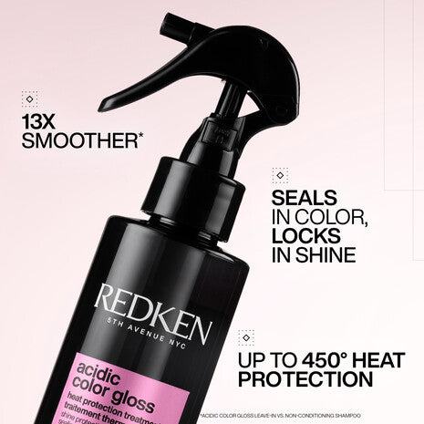 REDKEN Acidic Color Gloss Heat Protection Leave-In Treatment