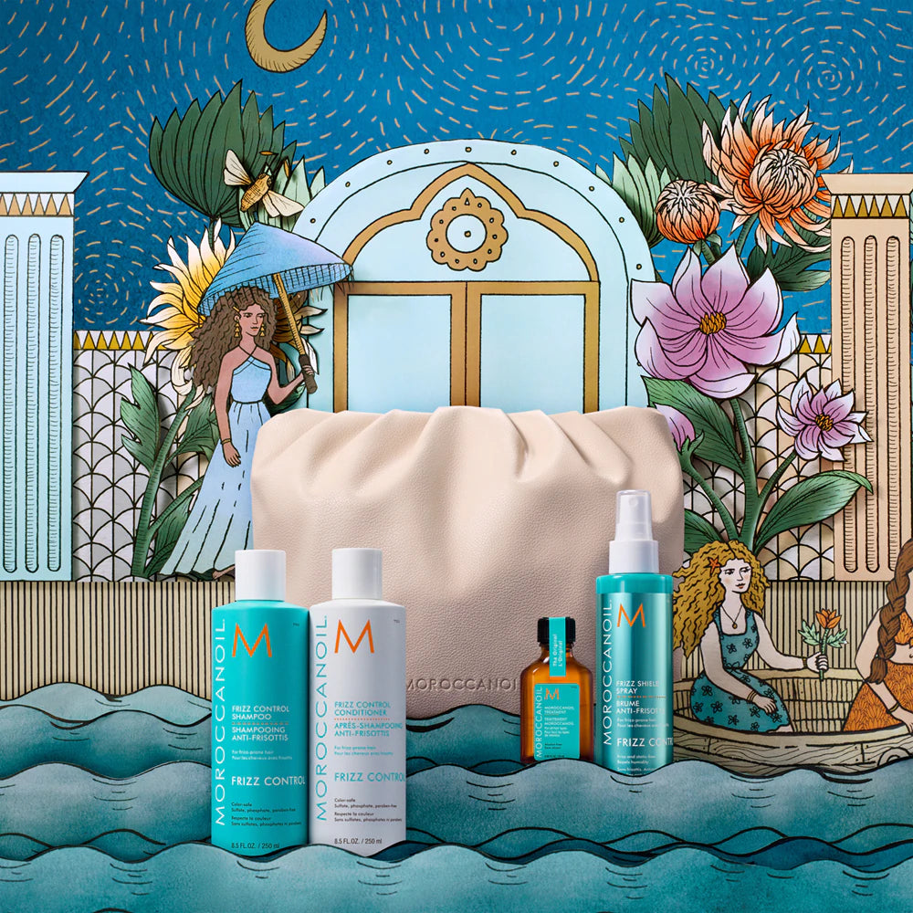 Set Dhurate për Kontrollin e Frizz-it Moroccanoil 4P