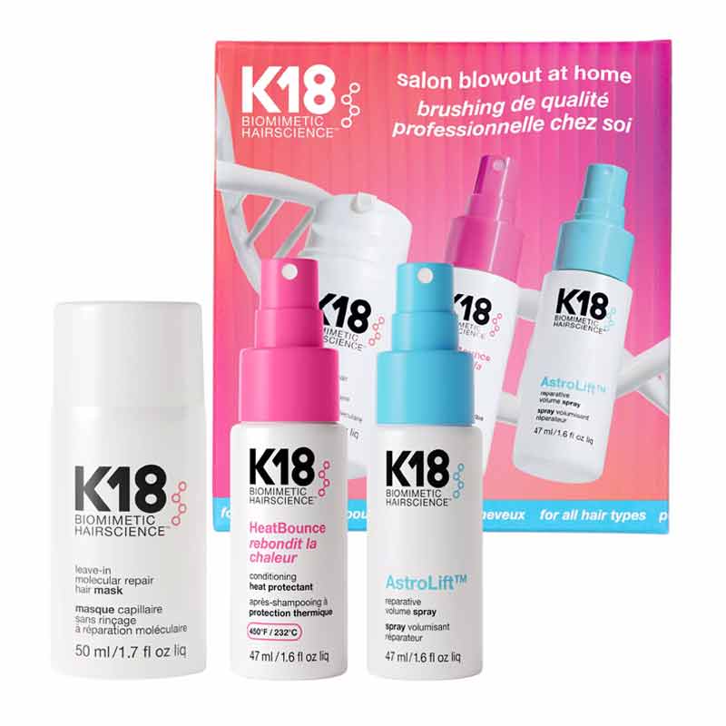 K18 Salon Blow Out at Home Gift Set