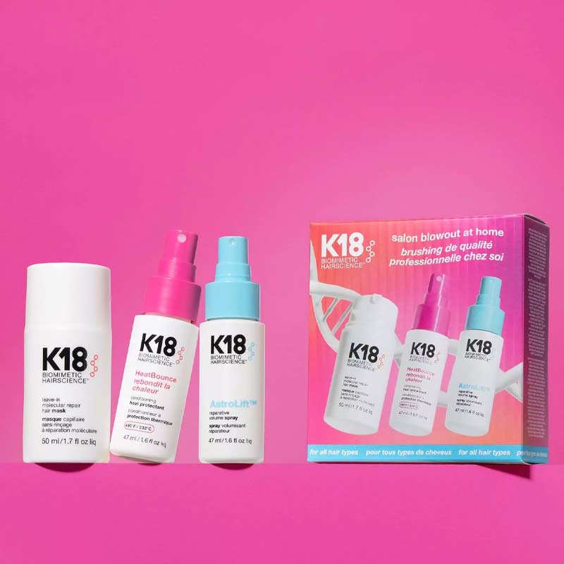 K18 Salon Blow Out at Home Gift Set