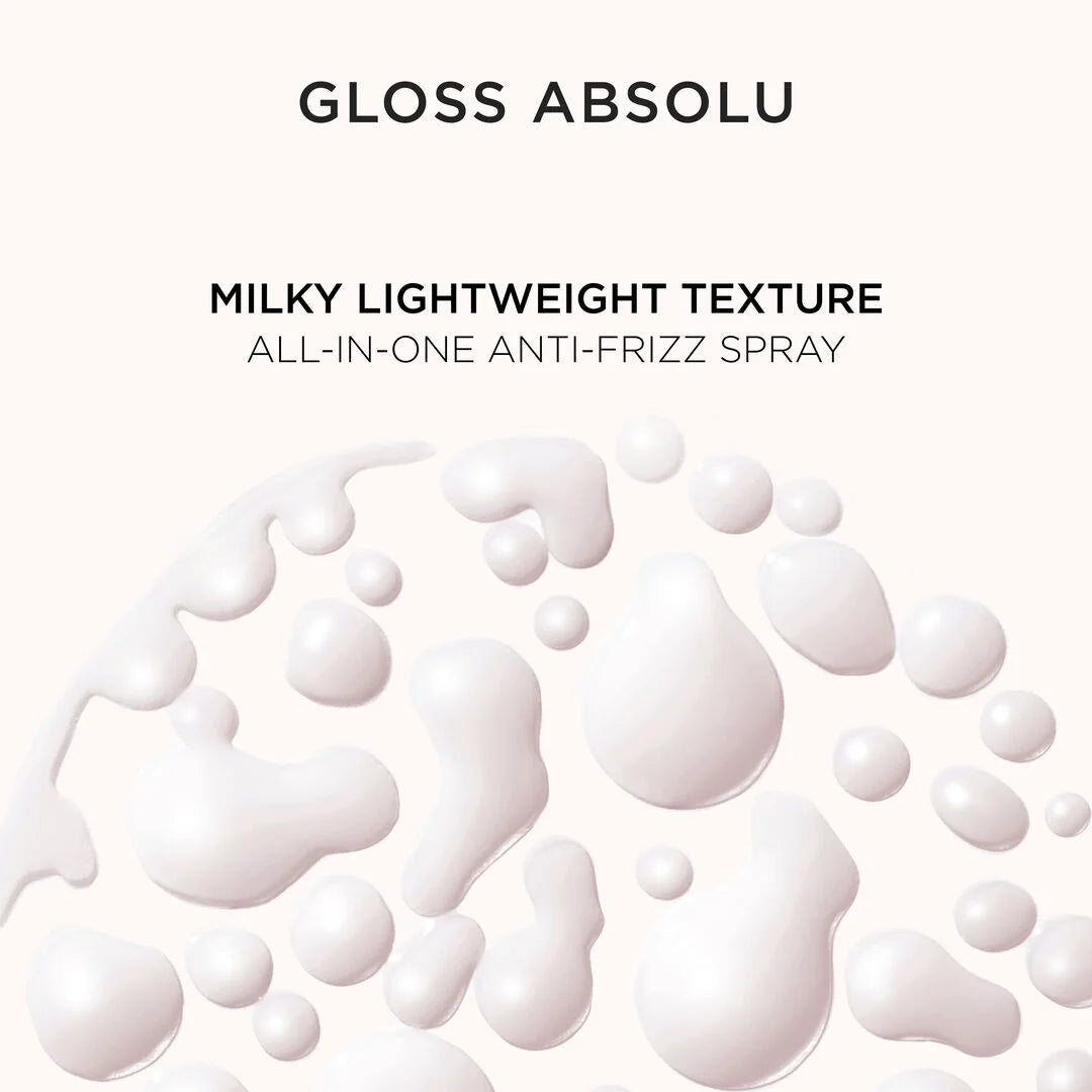 GLOSS ABSOLU GLAZE MILK ANTI-FRIZZ HEAT PROTECTION SPRAY
