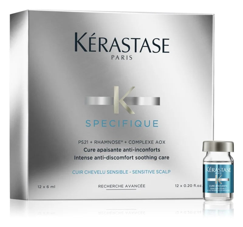 Specifique 4-week intense treatment for irritated scalp 12x6ml