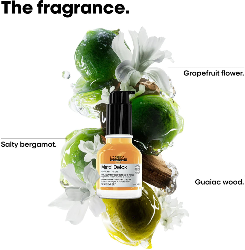 Metal Detox Hair Oil