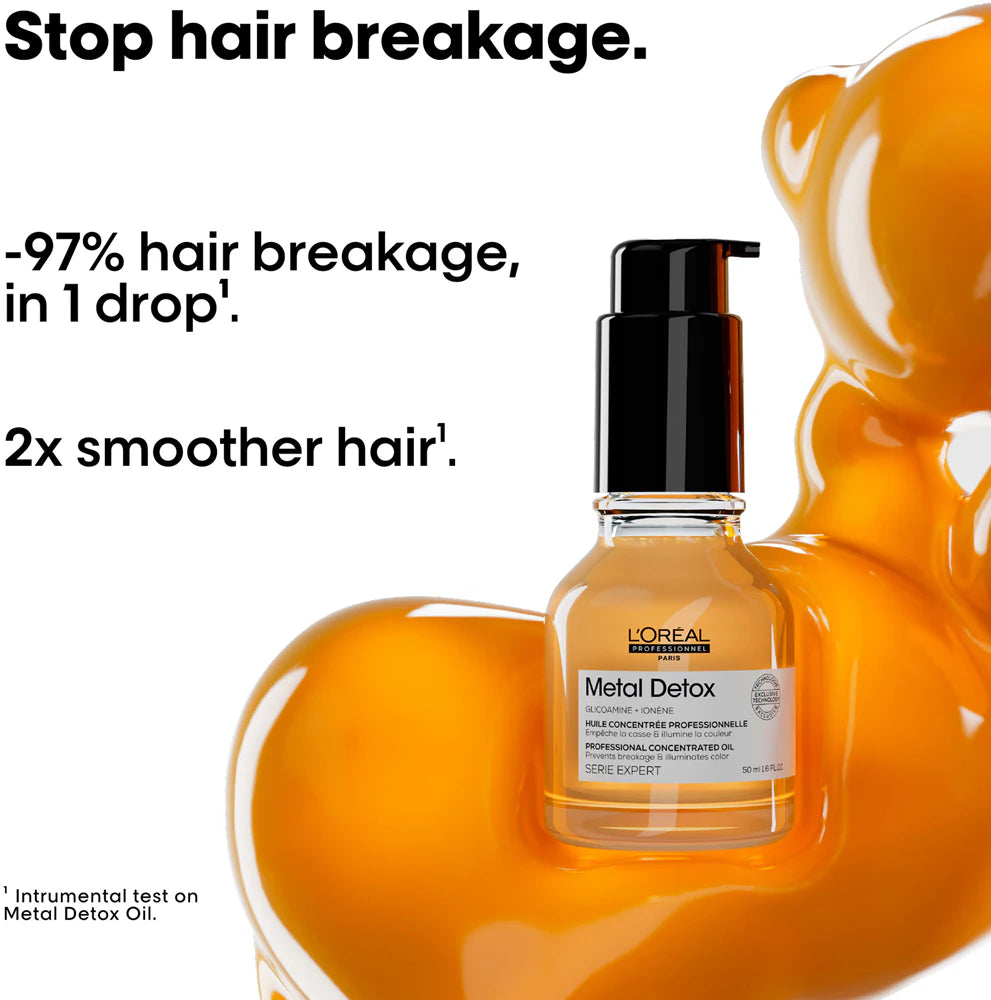 Metal Detox Hair Oil