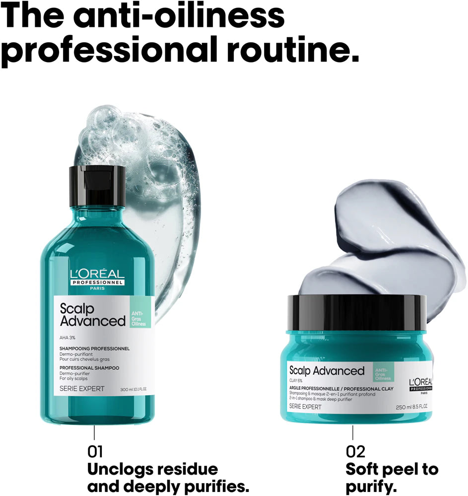 Scalp Advanced Anti-Oiliness 2-in-1 Deep Purifier Clay Mask