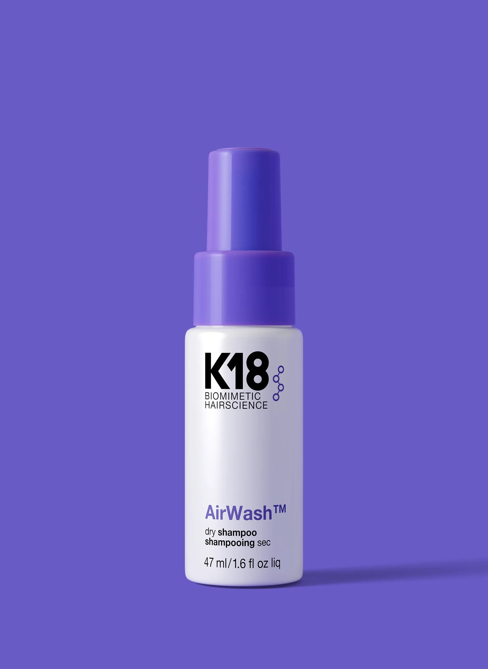 K18 AirWash™ dry shampoo