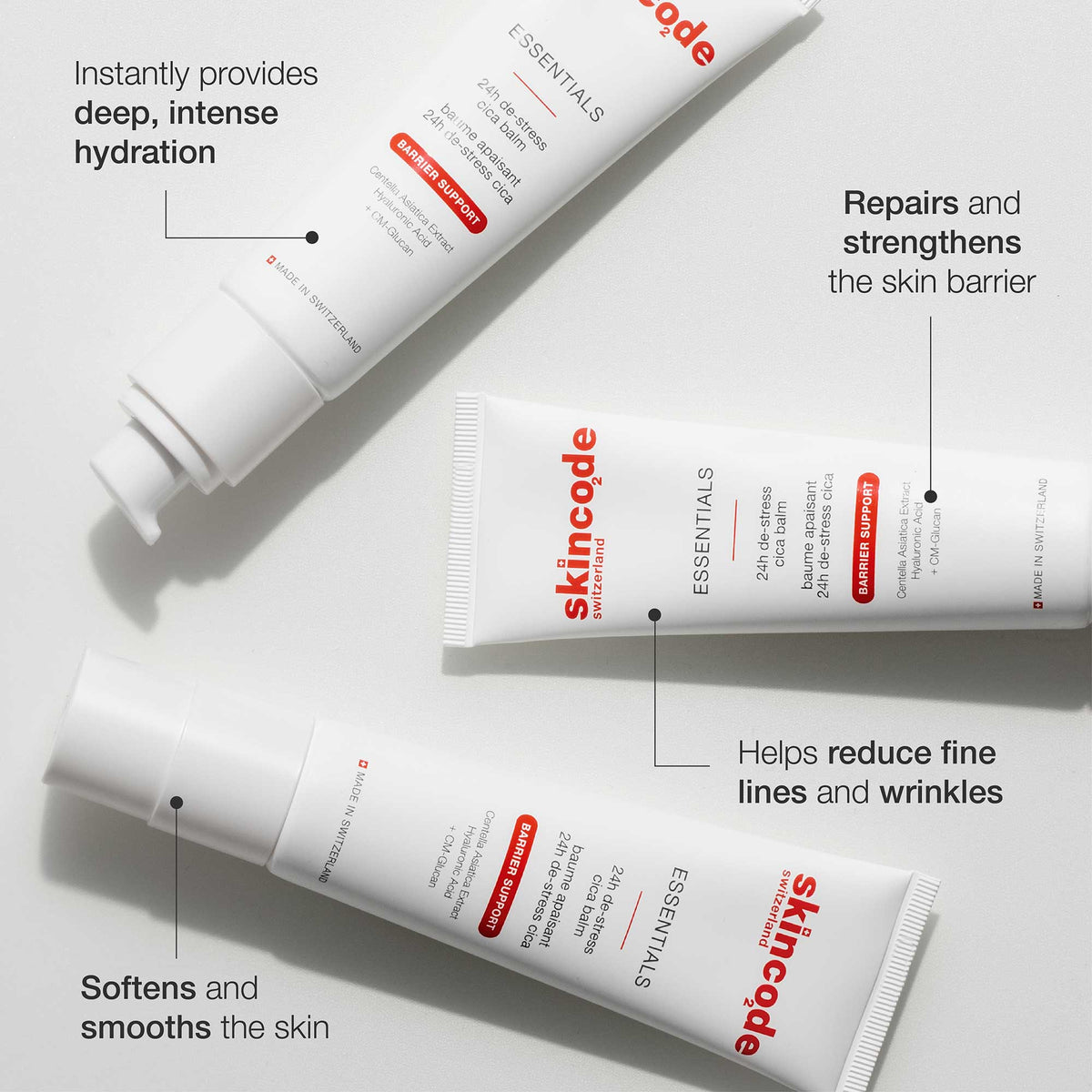 Skincode 24h De-Stress Cica Balm