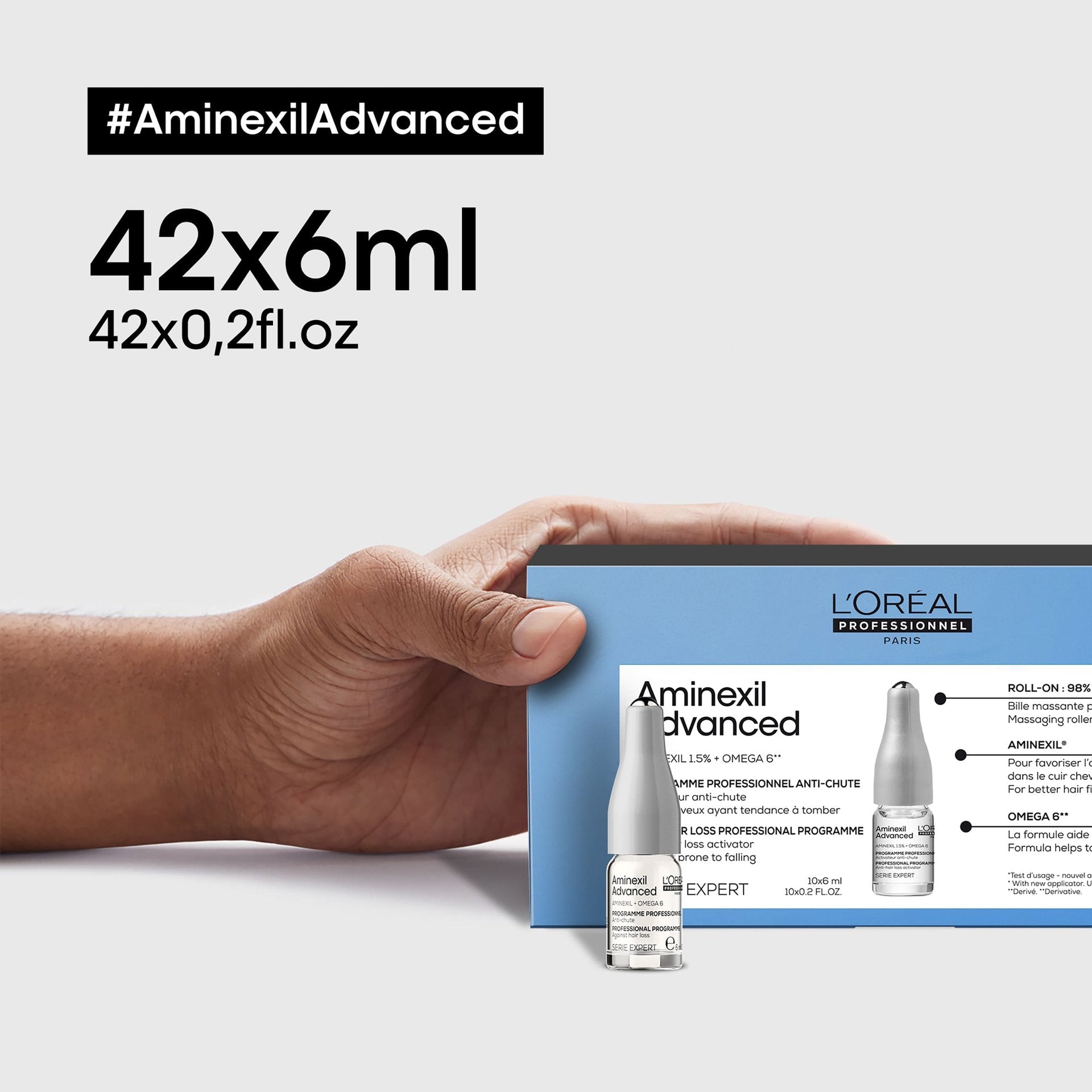 L'Oréal Professionnel Aminexil Advanced Ampoules