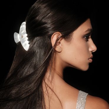 Limited Edition Pince à Cheveux Medium Pearl