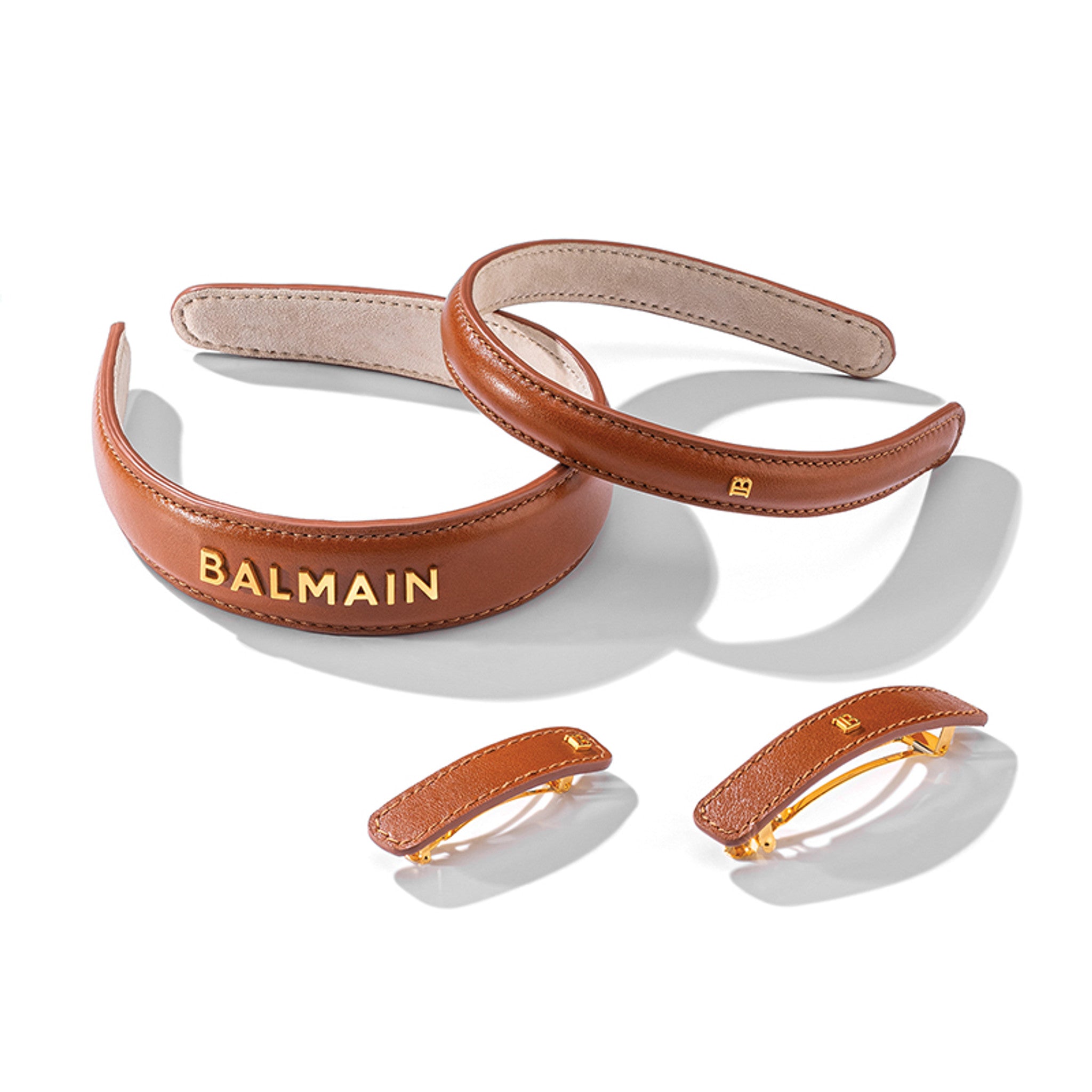 Riviera Luxury Leather Headband - Small