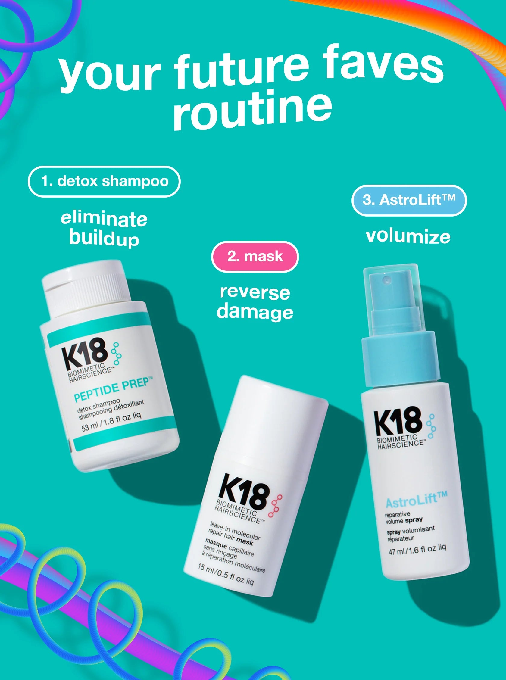 K18 future faves minis Gift Set