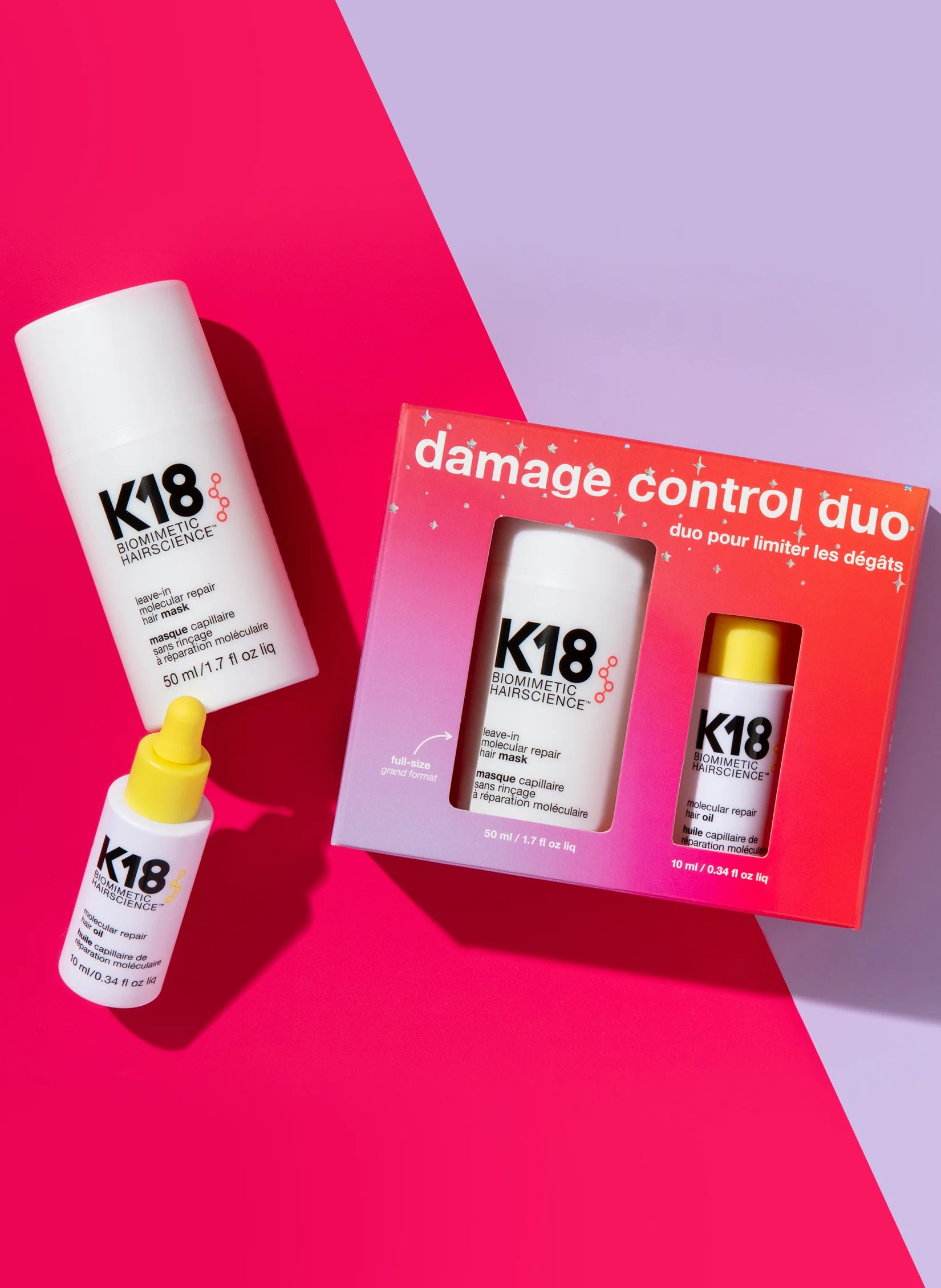 K18 Repair hair Mask + Hair Oil