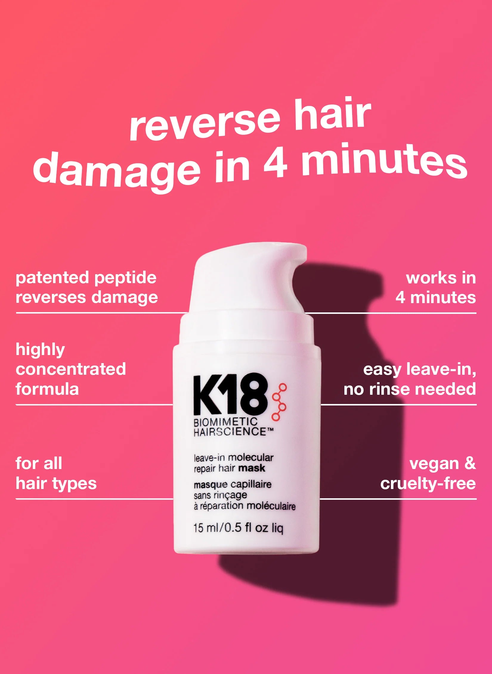 K18 Hair repair starter set