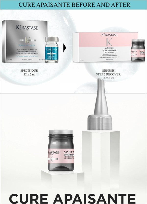Genesis Ampoules Cure Anti-Chute 10X6ml Scalp Treatmant