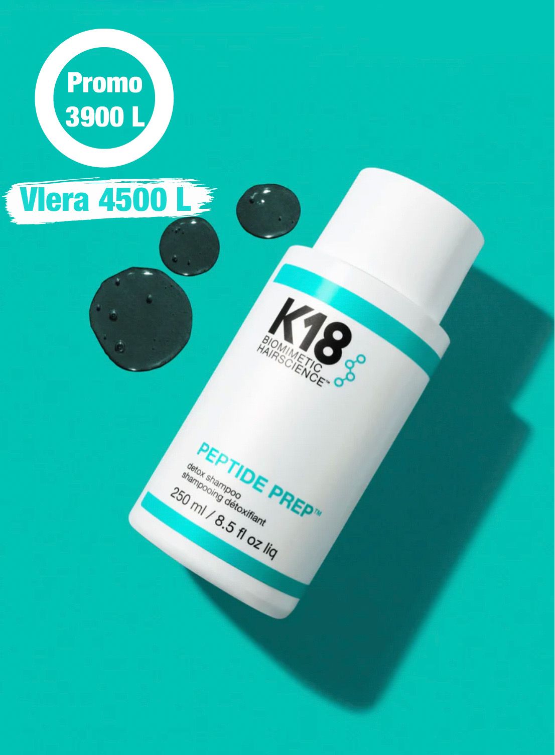 K18 PEPTIDE PREP™ detox shampoo