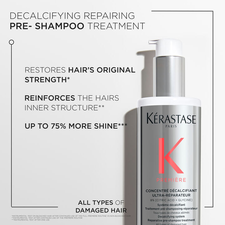 DECALCIFYING REPAIRING PRE-SHAMPOO TREATMENT