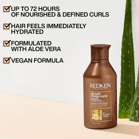 REDKEN All Soft Mega Curls Shampoo