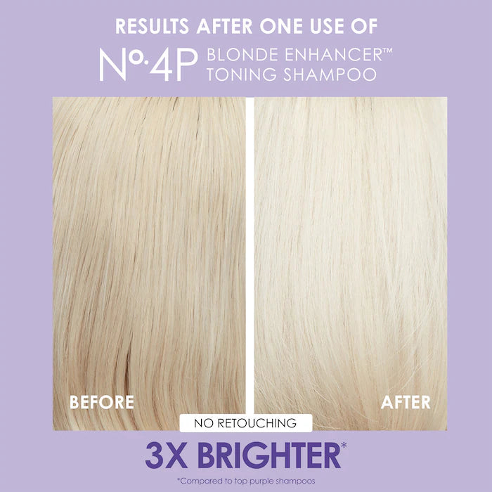 OLAPLEX Nº.4P BLONDE ENHANCER TONING SHAMPOO