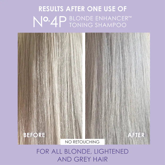 OLAPLEX Nº.4P BLONDE ENHANCER TONING SHAMPOO