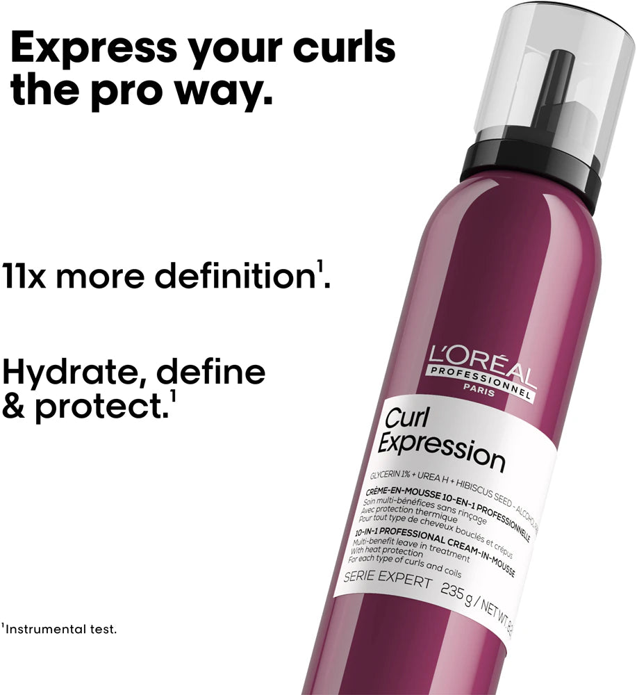 Curl Expression Multi-Benefit 10-in-1 Mousse for Curls & Coils